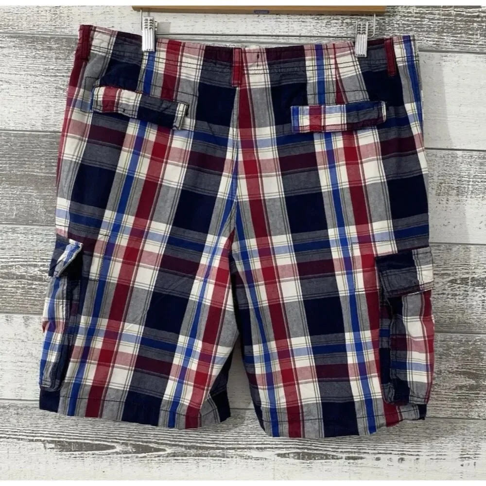 OP Cargo Short 100% Cotton Golf Preppy Men's Size 38 Y2K - Picture 3 of 9